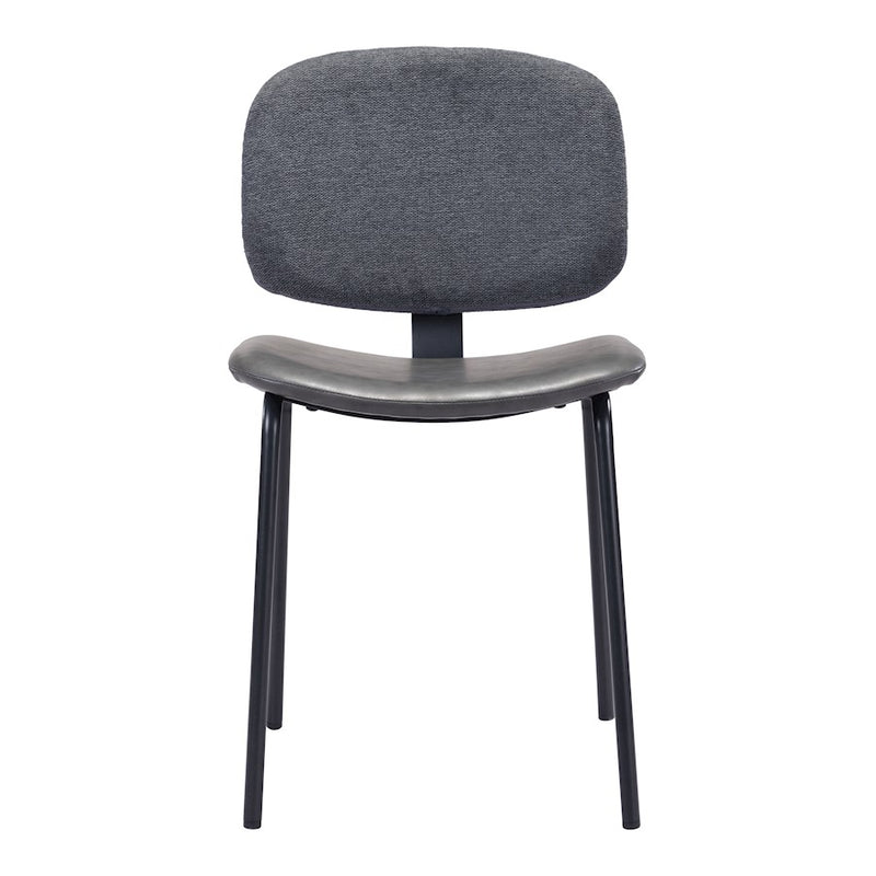 Zuo Modern Worcester Dining Chair Set of 2, Gray