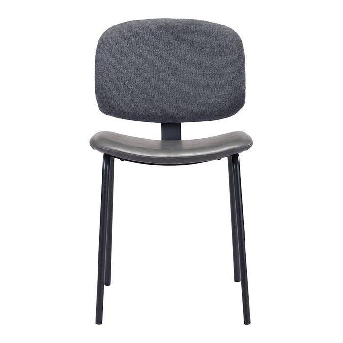 Zuo Modern Worcester Dining Chair Set of 2, Gray