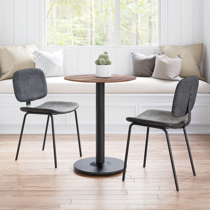 Zuo Modern Worcester Dining Chair Set of 2, Gray