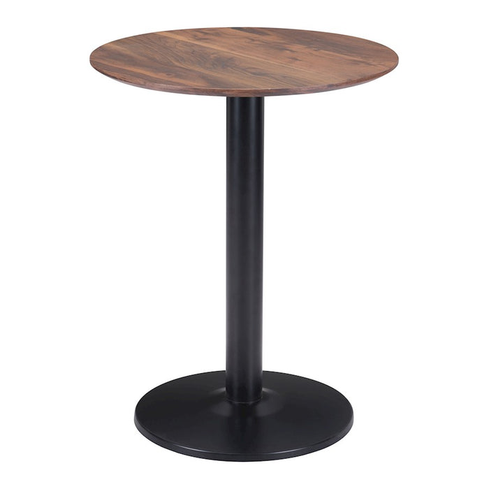 Zuo Modern Alto Bistro Table, Brown/Black