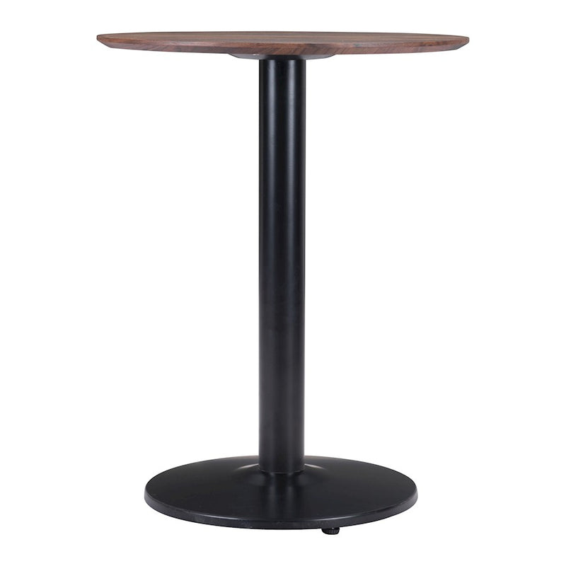 Zuo Modern Alto Bistro Table, Brown/Black