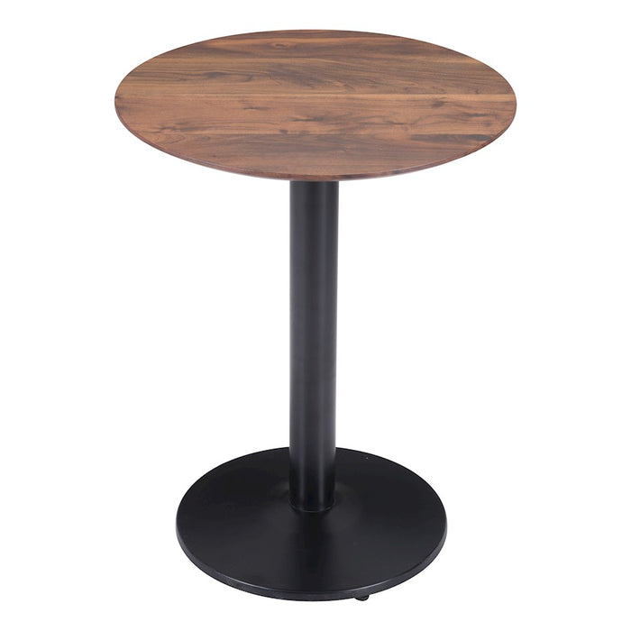 Zuo Modern Alto Bistro Table, Brown/Black