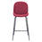 Zuo Modern Miles BarStool, Red