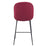 Zuo Modern Miles Counter Stool, Red