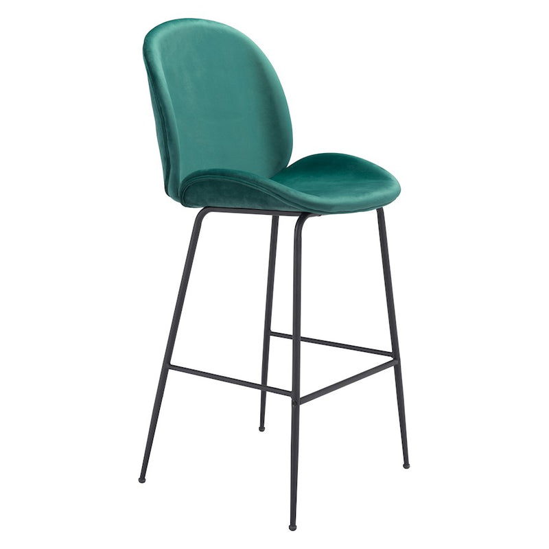 Zuo Modern Miles BarStool, Green