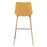 Zuo Modern Tony BarStool, Yellow/Gold