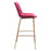 Zuo Modern Tony BarStool, Red/Gold