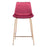 Zuo Modern Tony Counter Stool, Red/Gold