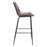 Zuo Modern Byron BarStool, Brown