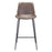 Zuo Modern Byron BarStool, Brown