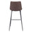 Zuo Modern Byron BarStool, Brown
