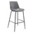 Zuo Modern Byron BarStool, Gray - 101772