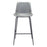 Zuo Modern Byron BarStool, Gray