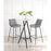 Zuo Modern Byron BarStool, Gray