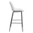 Zuo Modern Byron BarStool, White