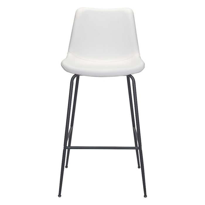 Zuo Modern Byron BarStool, White