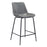 Zuo Modern Byron Counter Stool, Gray
