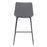 Zuo Modern Byron Counter Stool, Gray