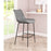 Zuo Modern Byron Counter Stool, Gray