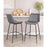 Zuo Modern Byron Counter Stool, Gray
