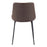 Zuo Modern Byron Dining Chair Set of 2, Brown