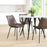 Zuo Modern Byron Dining Chair Set of 2, Brown