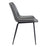 Zuo Modern Byron Dining Chair Set of 2, Gray