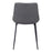 Zuo Modern Byron Dining Chair Set of 2, Gray