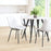 Zuo Modern Byron Dining Chair Set of 2, White