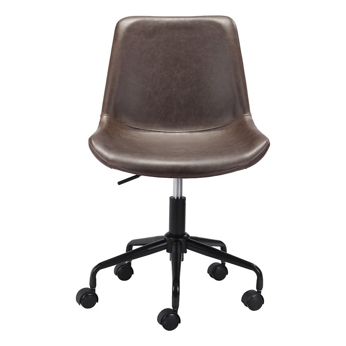 Zuo Modern Byron Office Chair, Brown