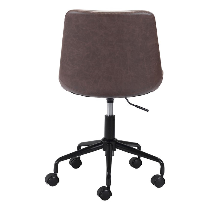 Zuo Modern Byron Office Chair, Brown