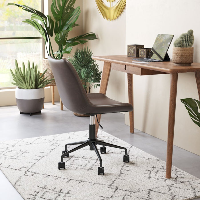 Zuo Modern Byron Office Chair, Brown