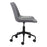 Zuo Modern Byron Office Chair, Gray