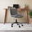 Zuo Modern Byron Office Chair, Gray