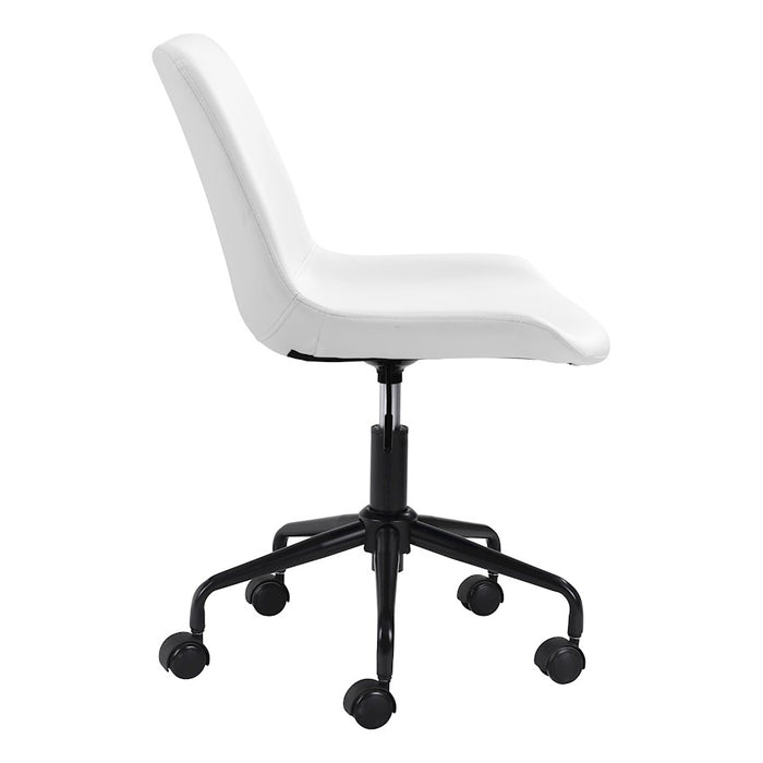 Zuo Modern Byron Office Chair, White