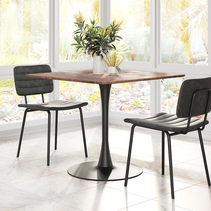 Zuo Modern Molly Dining Table, Brown