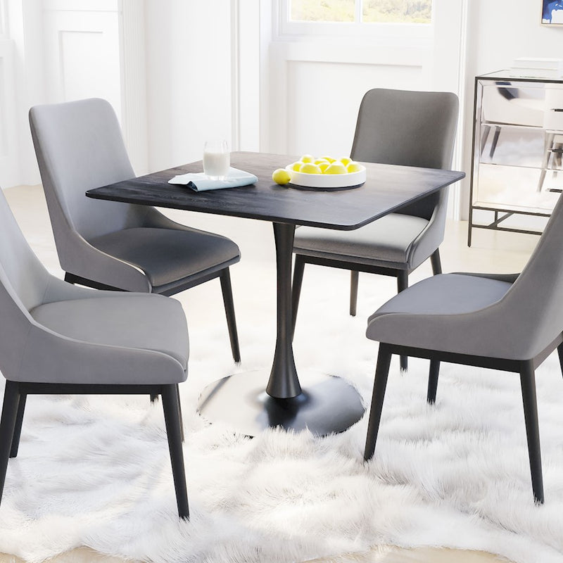 Zuo Modern Molly Dining Table, Black