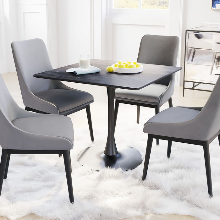 Zuo Modern Molly Dining Table, Black