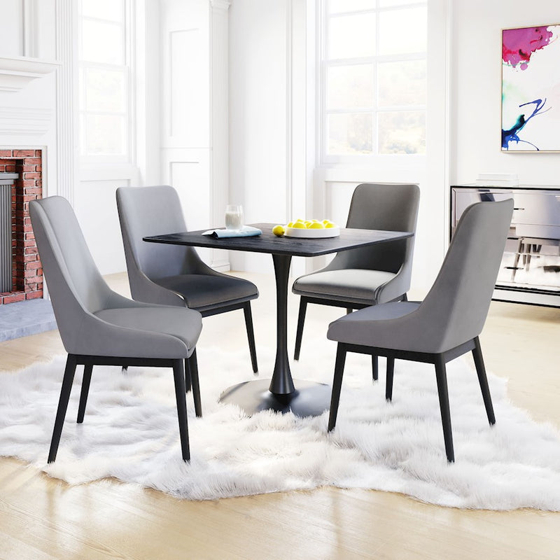 Zuo Modern Molly Dining Table, Black