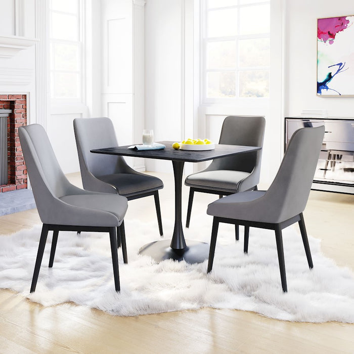 Zuo Modern Molly Dining Table, Black
