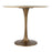Zuo Modern Fullerton Dining Table, White/Gold