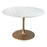 Zuo Modern Ithaca Dining Table, White/Gold - 101845