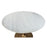 Zuo Modern Ithaca Dining Table, White/Gold