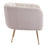 Zuo Modern Deco Accent Chair, Beige