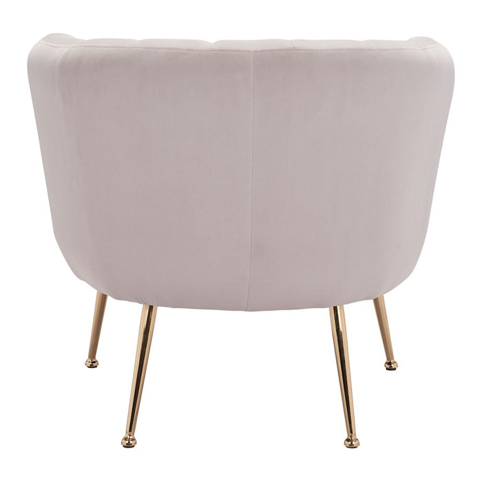 Zuo Modern Deco Accent Chair, Beige