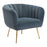 Zuo Modern Deco Accent Chair, Gray
