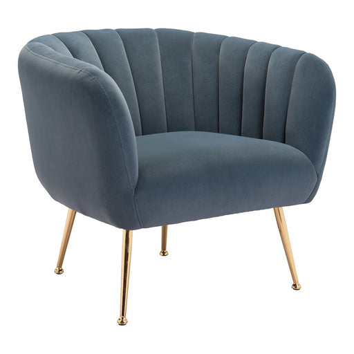 Zuo Modern Deco Accent Chair, Gray