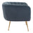 Zuo Modern Deco Accent Chair, Gray