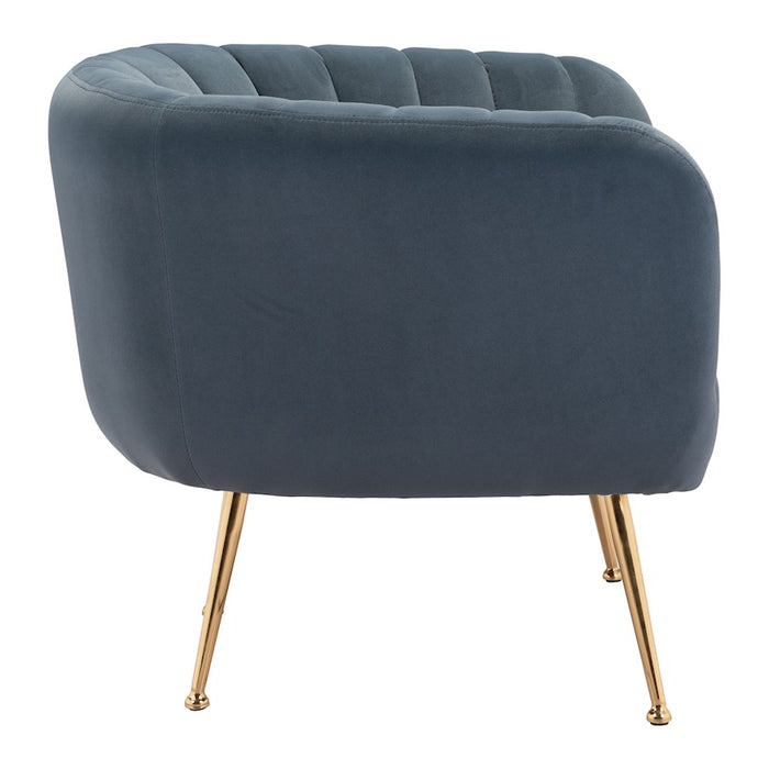 Zuo Modern Deco Accent Chair, Gray