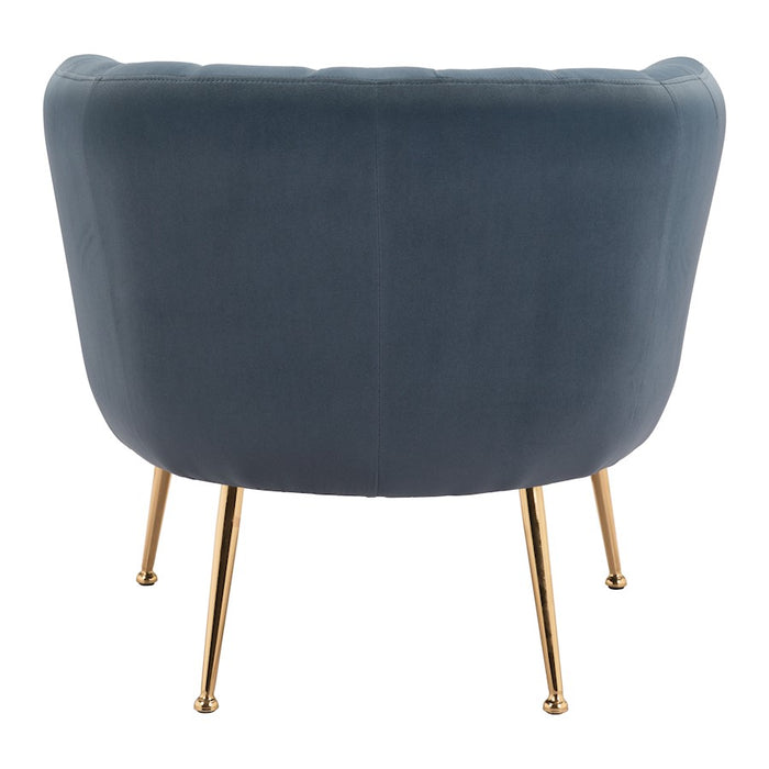 Zuo Modern Deco Accent Chair, Gray